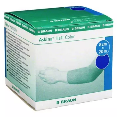 Askina Adhesive Bandage Color 8cmx2, 1 gab