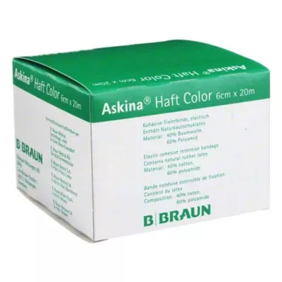 Askina Adhesive Bandage Color 6cmx2, 1 gab Askina Adhesive Bandage Color 6cmx2, 1 gab