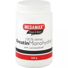 KREATIN MONOHYDRAT 100% Megamax pulveris, 500 g
