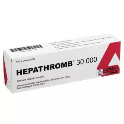 HEPATHROMB Krējums 30 000, 150 g HEPATHROMB Krējums 30 000, 150 g