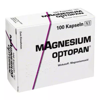 MAGNESIUM OPTOPAN Kapsulas, 100 gab MAGNESIUM OPTOPAN Kapsulas, 100 gab