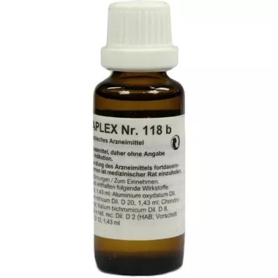 REGENAPLEX Nr. 118 b pilieni, 30 ml