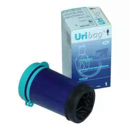 URIBAG Salokāma urīna pudele vīriešiem, 1 gab