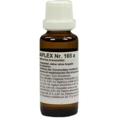 REGENAPLEX Nr. 165 a pilieni, 30 ml