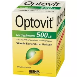 OPTOVIT fortissimum 500 kapsulas, 200 gab