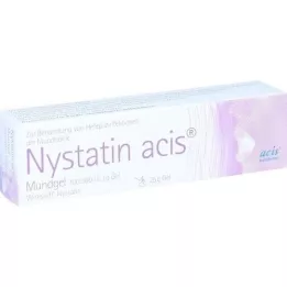 NYSTATIN acis mutes želeja, 25 g