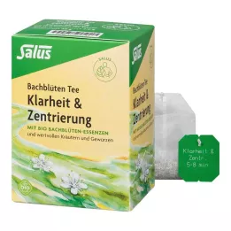 BACHBLÜTEN TEE Clarity &amp; Centration Bio Salus, 15 gab