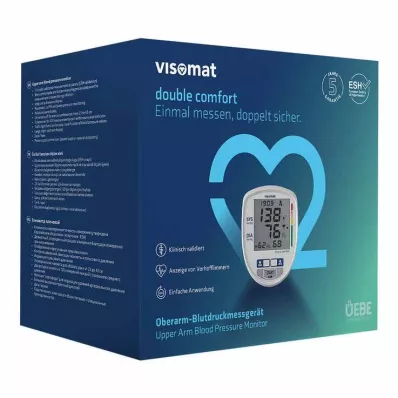 VISOMAT dubultā komforta augšdelma asinsspiediena mērītājs, 1 gab VISOMAT dubultā komforta augšdelma asinsspiediena mērītājs, 1 gab