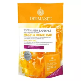 DERMASEL Nāves jūras vannas sāls + piens&Medus SPA, 1 P