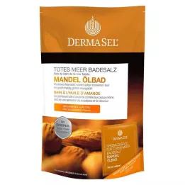 DERMASEL Nāves jūras vannas sāls+Almond SPA, 1 P