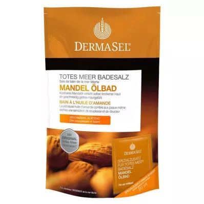 DERMASEL Nāves jūras vannas sāls+Almond SPA, 1 P DERMASEL Nāves jūras vannas sāls+Almond SPA, 1 P