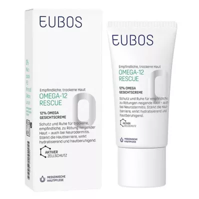 Eubos Omega-12 Rescue 12% Omega sejas krēms, 50 ml