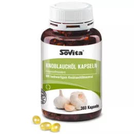 SOVITA Ķiploku eļļas kapsulas, 360 kapsulas