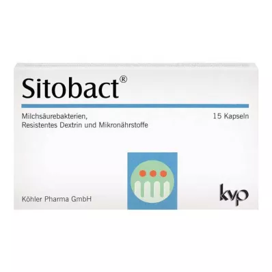 SITOBACT Kapsulas, 15 gab SITOBACT Kapsulas, 15 gab