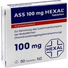 ASS 100 HEXAL tabletes, 50 gab