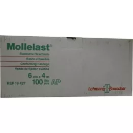 MOLLELAST Pārsēji 6 cmx4 m, balti, brīvi, 100 gab