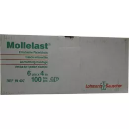MOLLELAST Pārsēji 6 cmx4 m, balti, brīvi, 100 gab
