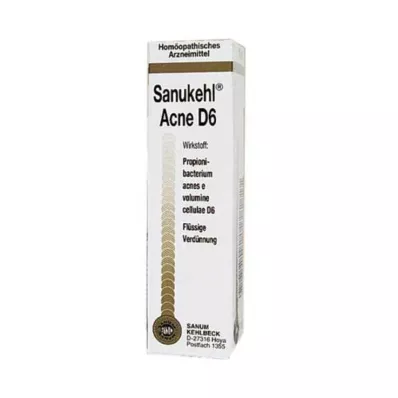 SANUKEHL Akne D 6 pilieni, 10 ml