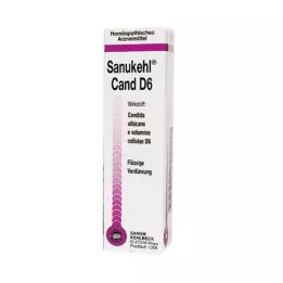 Sanukehl Cand D 6 pilieni, 10 ml