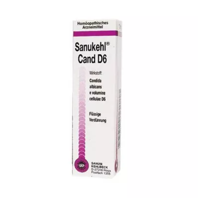 SANUKEHL Cand D 6 pilieni, 10 ml
