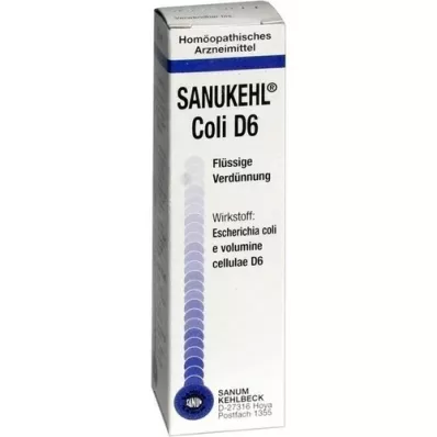SANUKEHL Coli D 6 pilieni, 10 ml