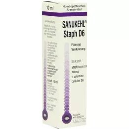 SANUKEHL Staph D 6 pilieni, 10 ml