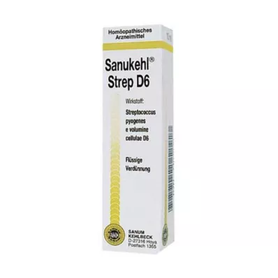 SANUKEHL Strep D 6 pilieni, 10 ml