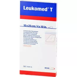 LEUKOMED T sterils 10x25 cm, 5 gab