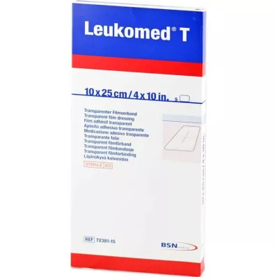 LEUKOMED T sterils 10x25 cm, 5 gab