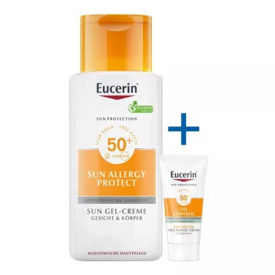 Eucerin Sun Allergy Protection sauļošanās želeja LSF 50+, 150 ml Eucerin Sun Allergy Protection sauļošanās želeja LSF 50+, 150 ml