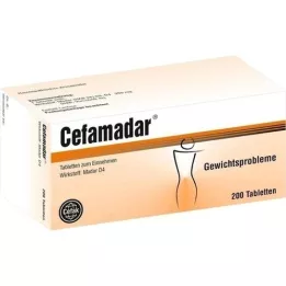 CEFAMADAR Tabletes, 200 gab