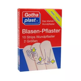 GOTHAPLAST Ādas pūslīšu plāksteri, 10 gab