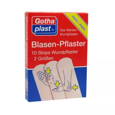 GOTHAPLAST Ādas pūslīšu plāksteri, 10 gab