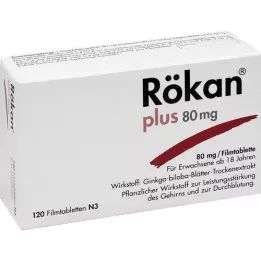 RÖKAN Plus 80 mg apvalkotās tabletes, 120 gab