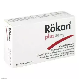 Rökan® plus 80 mg apvalkotās tabletes, 120 gab