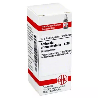 AMBROSIA ARTEMISIAEFOLIA C 30 bumbiņas, 10 g AMBROSIA ARTEMISIAEFOLIA C 30 bumbiņas, 10 g