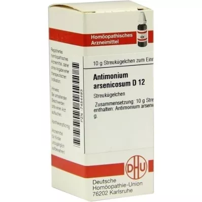 ANTIMONIUM ARSENICOSUM D 12 bumbiņas, 10 g