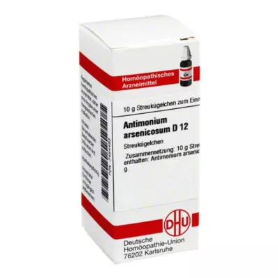 ANTIMONIUM ARSENICOSUM D 12 bumbiņas, 10 g ANTIMONIUM ARSENICOSUM D 12 bumbiņas, 10 g