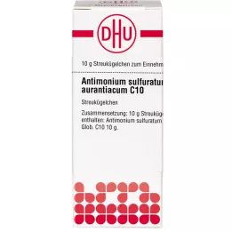 ANTIMONIUM SULFURATUM aurantiacum C 10 bumbiņas, 10 g