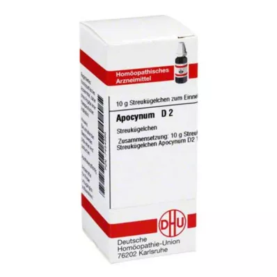 DHU Apocynum D 2 lodītes, 10 g