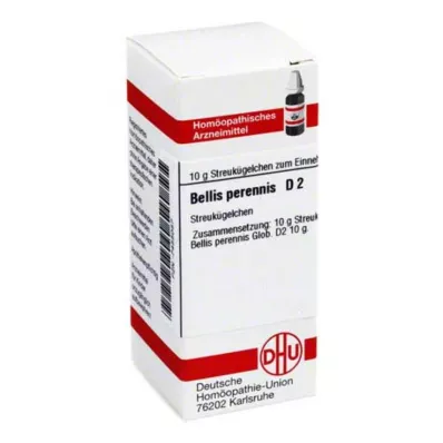 BELLIS PERENNIS D 2 globules, 10 g BELLIS PERENNIS D 2 globules, 10 g