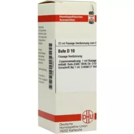 Bufo D10 atšķaidīšana (20 ml)