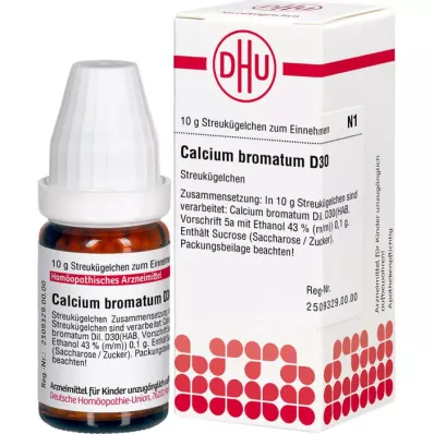 CALCIUM BROMATUM D 30 bumbiņas, 10 g