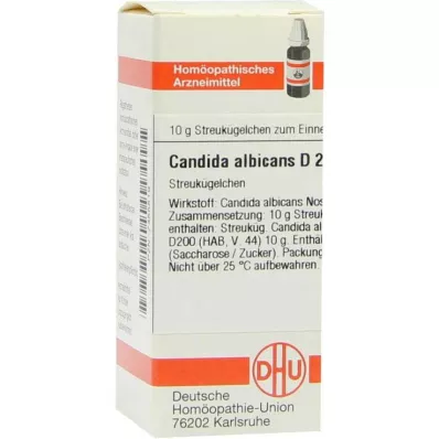 CANDIDA ALBICANS D 200 bumbiņas, 10 g CANDIDA ALBICANS D 200 bumbiņas, 10 g
