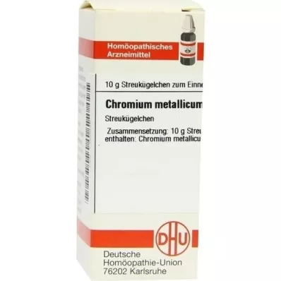 CHROMIUM METALLICUM D 12 bumbiņas, 10 g