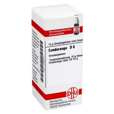 DHU Condurango D 6 lodītes, 10 g