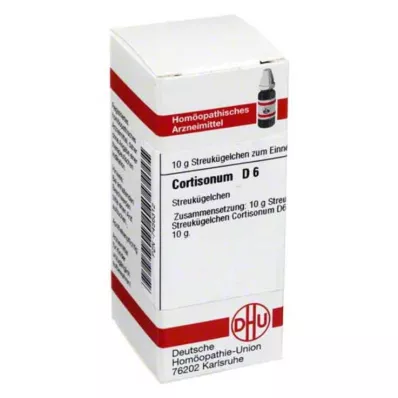 CORTISONUM D 6 lodītes, 10 g CORTISONUM D 6 lodītes, 10 g