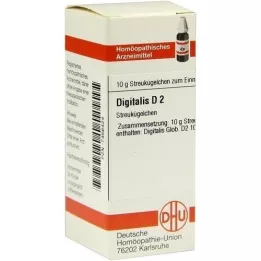 DIGITALIS D 2 globules, 10 g