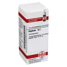 DIGITALIS D 2 globules, 10 g