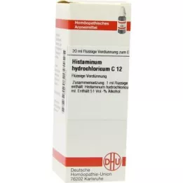 HISTAMINUM hydrochloricum C 12 atšķaidījums, 20 ml